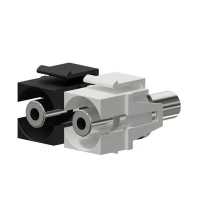 Adapter PROCAB VCK310/W, jack 3,5mm (F) stereo do jack 3,5mm (F) stereo biały