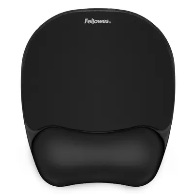 Fellowes podkładka żelowa pod mysz i nadgarstek crystal | black