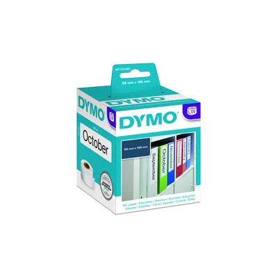 Dymo etykieta do drukarek LW 99019  biała, papierowa,190mm x 59mm