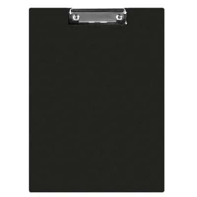 Clipboard DONAU teczka, PP, A4, z klipsem, czarny