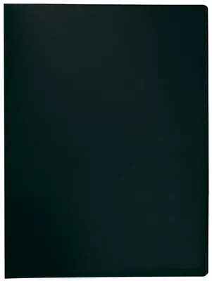 Teczka ofertowa Q-CONNECT, PP, A4, 380mikr., 10 koszulek, czarna