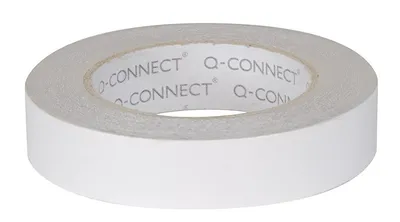 Taśma dwustronna montażowa Q-CONNECT, piankowa, 18mm, 3m, biała