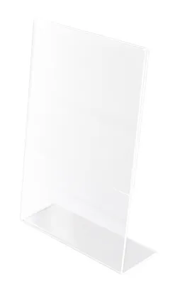 Podstawka z plexi Q-CONNECT, 100x150mm, transparentna