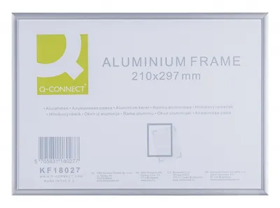 Ramka aluminiowa Q-CONNECT, 210x297mm