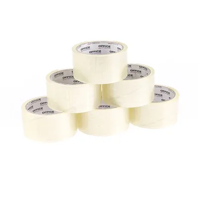Taśma pakowa OFFICE PRODUCTS, 48mm x 50y, 36mic, EAN na 1szt., transparentna