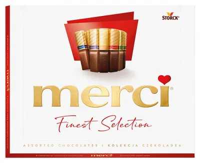 Bombonierka MERCI, 250gr