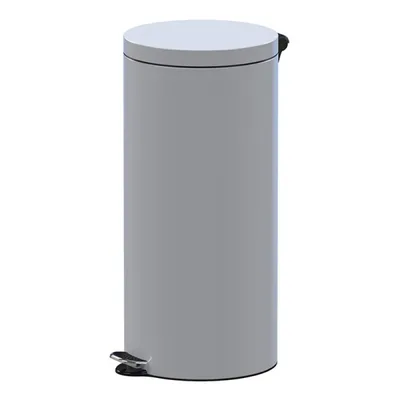 Kosz na śmieci ALDA FREEDOM FRESH, 30l, stal powlekana organicznie, biały