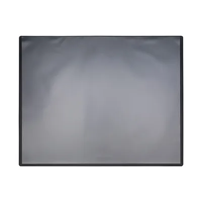 Podkładka na biurko Q-CONNECT, PP, 630x500mm, z przezroczystą folią, czarna