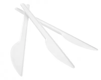 Nóż plastikowy OFFICE PRODUCTS, 17cm, 100szt., biały