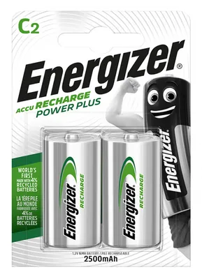 Akumulator Power Plus D LR20 2500 mAh 2 szt. blister