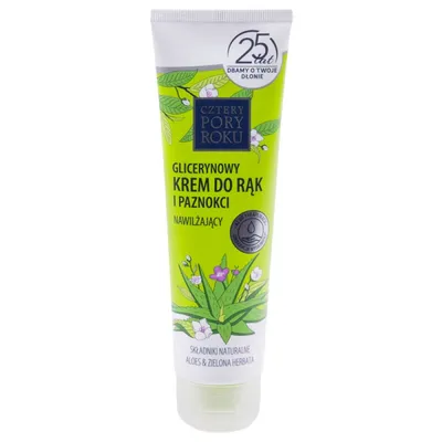 Krem do rąk CZTERY PORY ROKU Aloes, glicerynowy, 130ml