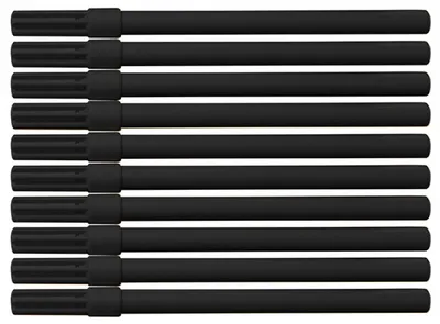 Flamaster biurowy OFFICE PRODUCTS, 10szt., czarny