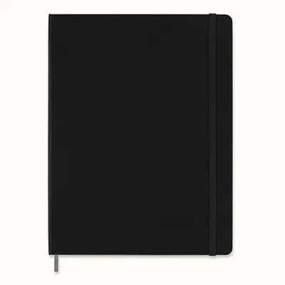 Notatnik MOLESKINE XL (19x25cm), Smart, w linie, twarda oprawa, czarny