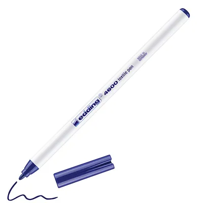 Pisak tekstylny e-4600 EDDING, 1 mm, niebieski