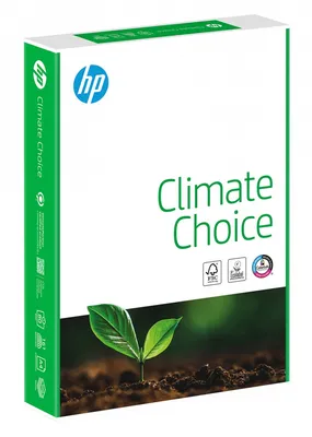 Papier ksero HP CLIMATE CHOICE, A4, klasa B+, 80gsm, 500 ark.