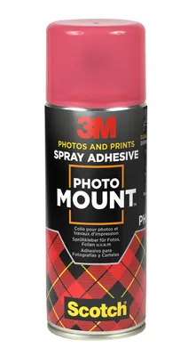 Klej w sprayu 3M PhotoMount, do papieru fotograficznego, 400 ml