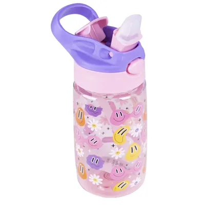 Bidon KEYROAD, plastikowy, 450 ml, Smile