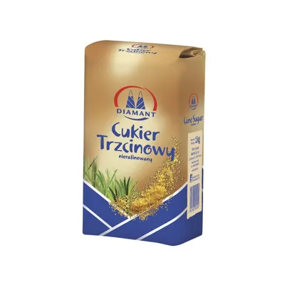 Cukier trzcinowy DIAMANT, 1 kg