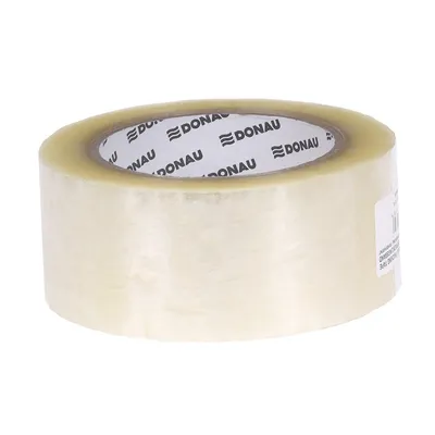 Taśma pakowa DONAU Hot-Melt, 48mm, 120m, 40mikr., transparentna