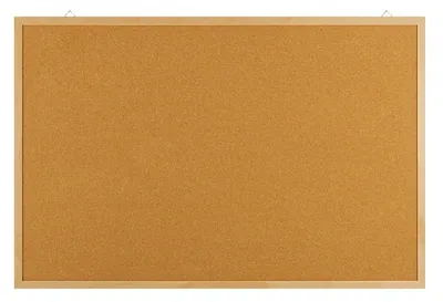 Tablica korkowa BASIC, 90x60cm, rama drewniana
