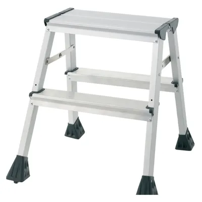 Aluminiowa drabinka Q-CONNECT, 2-stopniowa