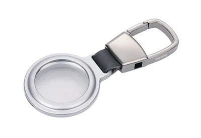 Brelok TROIKA AirTag Holder, etui na AirTag, srebrny