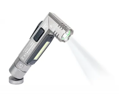 Latarka TROIKA Eco Knicklicht Pro, LED, 5 funkcji, szara