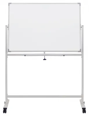 Tablica mobilna suchoś. -magn. OFFICE PRODUCTS, dwustronna, lakierowana, rama aluminiowa, 120x60cm, biała