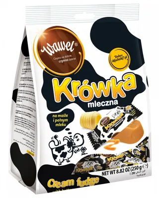Krówki mleczne WAWEL Krówka, 250g