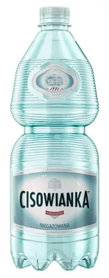 Woda CISOWIANKA, niegazowana, butelka plastikowa, 1l, kaucja