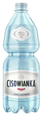 Woda CISOWIANKA, lekko gazowana, butelka plastikowa, 1l, kaucja