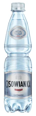 Woda Cisowianka, gazowana, butelka plastikowa, 0,5l, kaucja