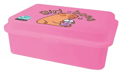 Lunchbox ICO Lizzy Lollipop Capybara, różowy