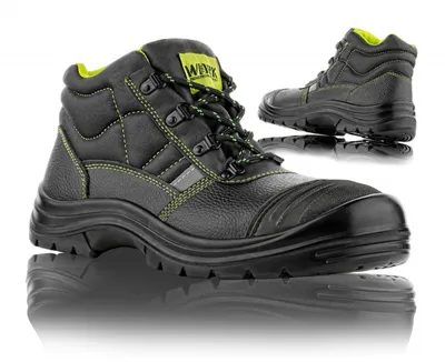 Trzewiki ochronne VM FOOTWEAR Stockholm 3280-S3, rozm. 45, czarne