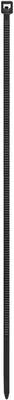 Opaski zaciskowe/trytytki DONAU TECH, 150x2,5mm, 100szt., temp. -40/80, czarne