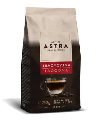 Kawa ASTRA Tradycyjna Łagodna, mielona, 250g