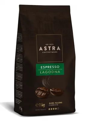Kawa ASTRA Espresso Łagodna, ziarnista, 1kg