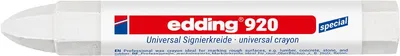 Kredka uniwersalna e-920 EDDING, biała
