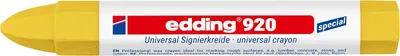 Kredka uniwersalna e-920 EDDING, żółta