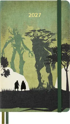 Kalendarz dzienny MOLESKINE 2026 Lord of the Rings, 12M, L, 13x21cm