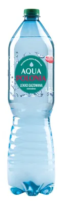 Woda mineralna Aqua Polonia, lekki gaz, 1,5l