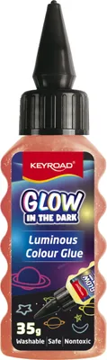 Klej w płynie KEYROAD Luminous, fluorescencyjny, pakowane na displayu, mix kolorów