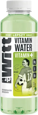 Napój DR WITT Iso Vitamin Water, wit E, zielone jabłko, 0,55l, kaucja