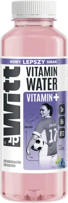 Napój DR WITT Iso Vitamin Water, jagoda, 0,55l, kaucja