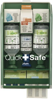 Apteczka przemysłowa PLUM QuickSafe Food Industry, zielona