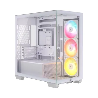 Obudowa 2800X RS-R ARGB mATX Panoramic Biała