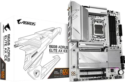 Płyta główna B650 AORUS ELITE AX ICE AM5 4DDR5 HDMI/DP ATX 