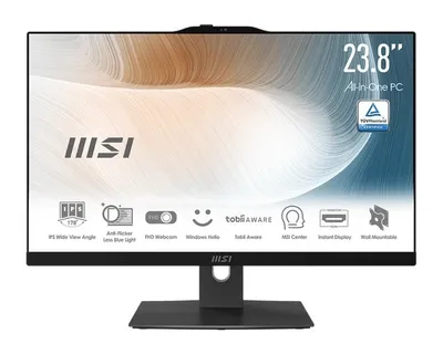 Komputer All-in-One Modern AM242P 1M-2269XEU noOS/IC5 120U/8GB/512SSD/UMA/23.8 cali/Czarny