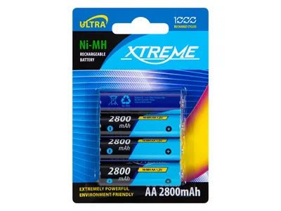 Akumulator R6 NiMH AA 2800mAh XTREME 4 sztuki