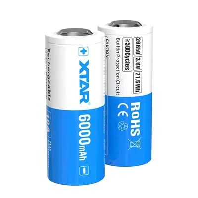 Akumulator 26650 3,6V Li-ion 6000 mAh z zabezpieczeniem